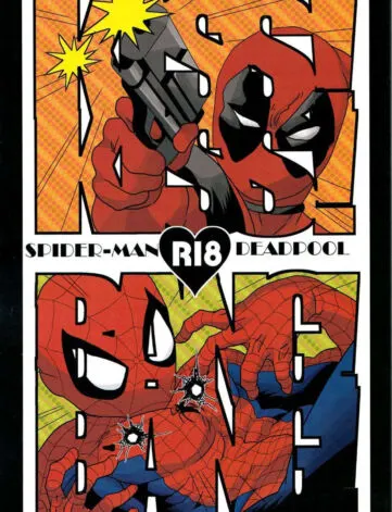 Dead Pool e Homem Aranha sexo gay